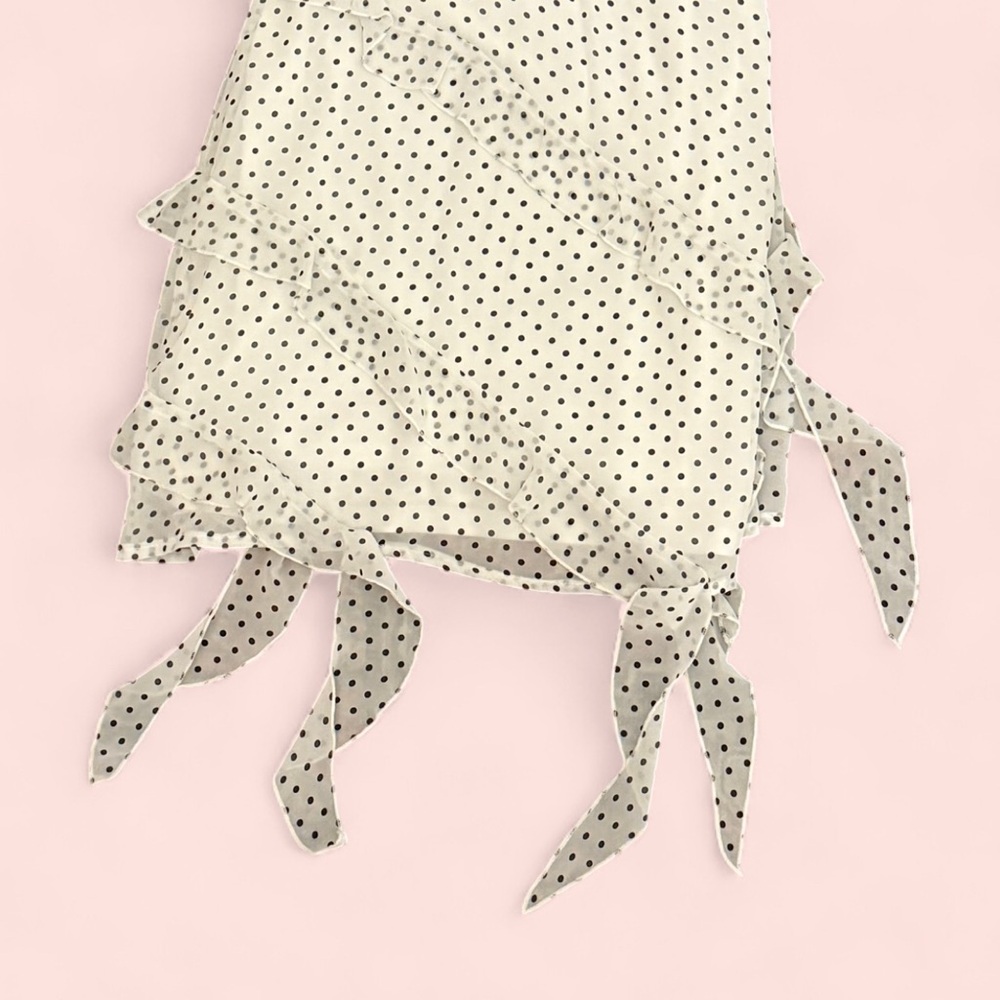 Polka Dot Ruffle Dress - Picture 2 of 3